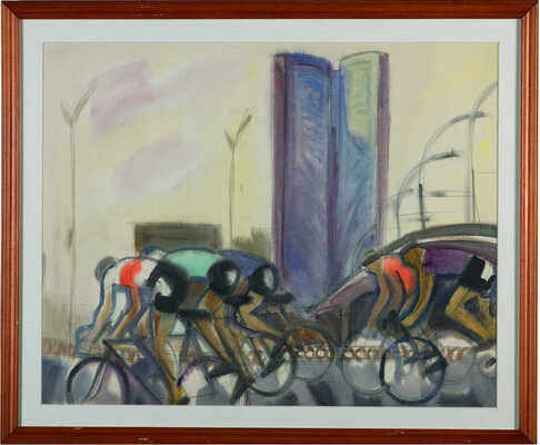 Ройтер Михаил Григорьевич. Велосипедная гонка